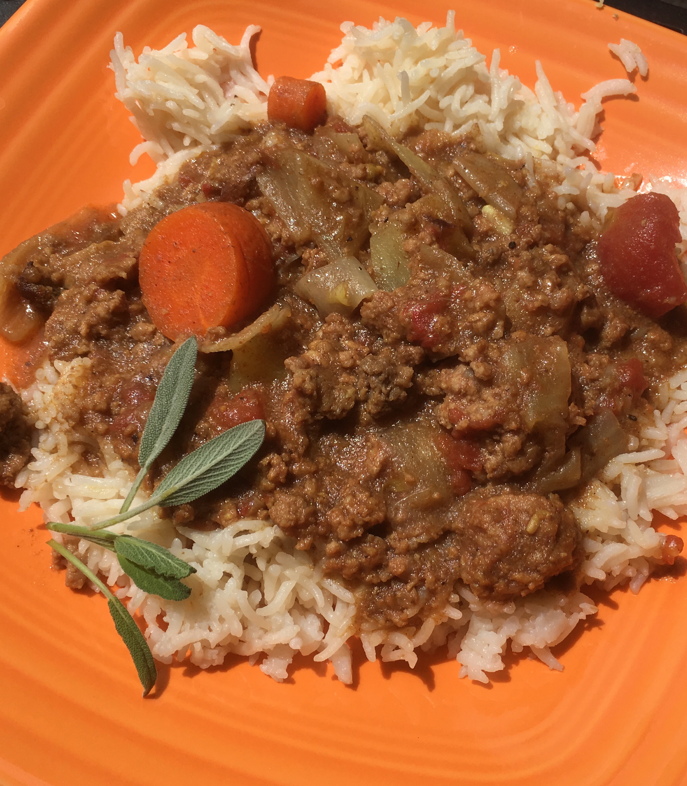 Ground Beef Curry